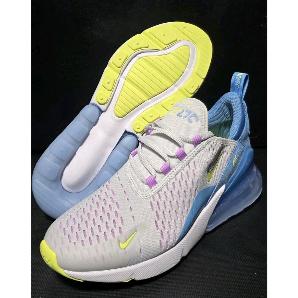 New Nike Air Max 270 BG NBY Pure Platinum NBY IB4401 043 Women's Size 8 / 6.5Y